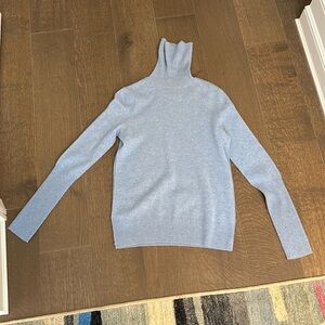 Aqua Light Blue Cashmere Sweater